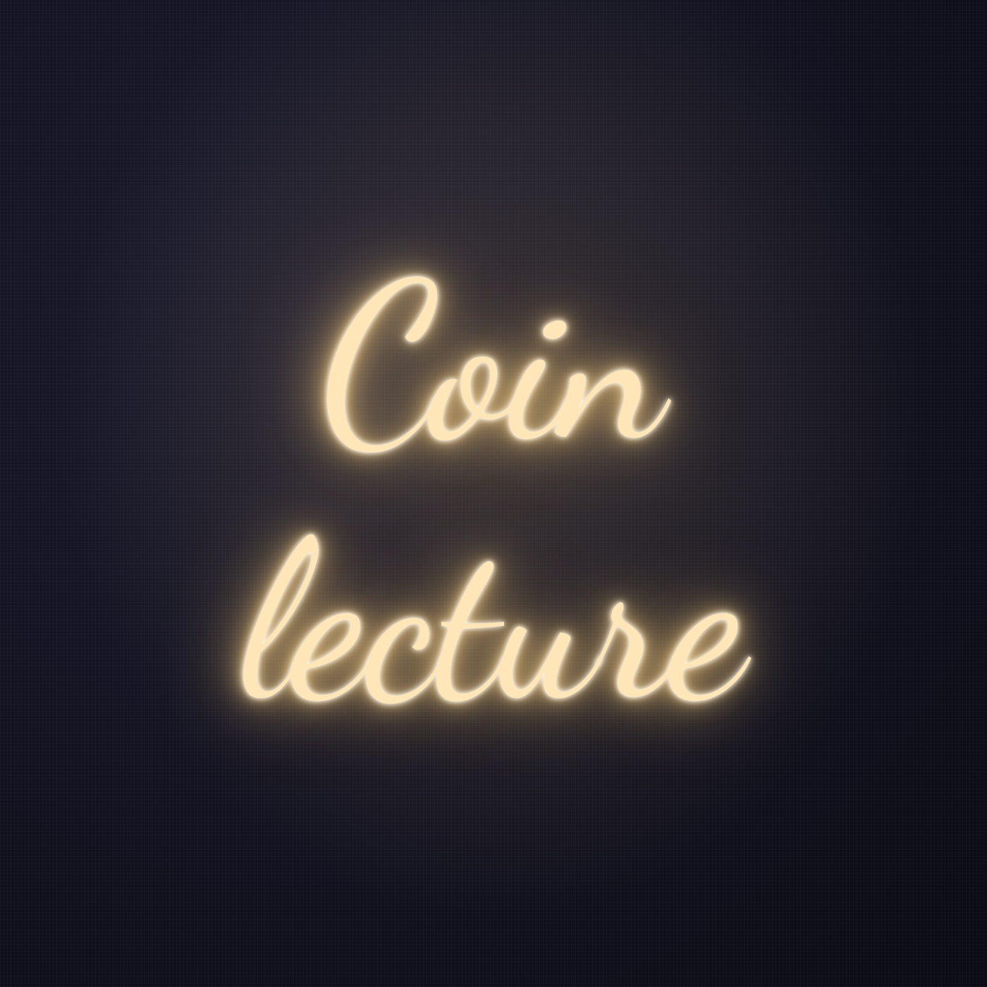 Néon LED Coin lecture allumé sur mur sombre