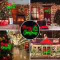 Enseigne néon LED Merry Christmas rouge et verte